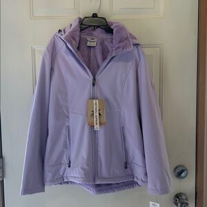NWTs women’s large lilac ZEROXPOSUR jacket